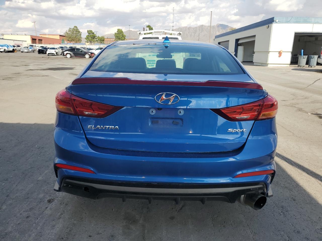 2018 Hyundai Elantra Sport VIN: KMHD04LB3JU648332 Lot: 70531634