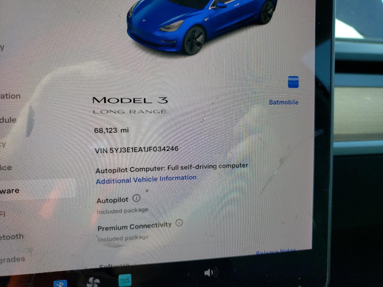 5YJ3E1EA1JF034246 2018 Tesla Model 3