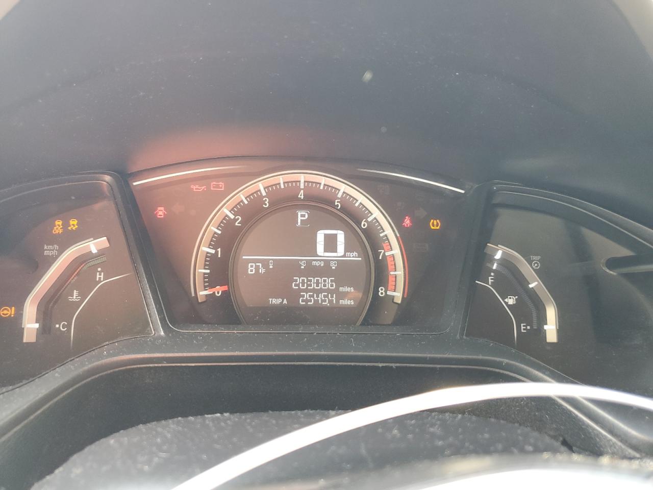 19XFC2F52GE064493 HONDA CIVIC 2016
