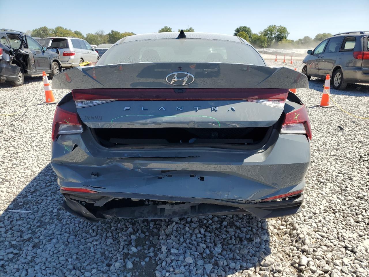 2022 Hyundai Elantra Sel VIN: KMHLM4AG3NU321854 Lot: 69956124