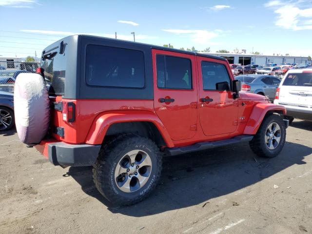 Parquets JEEP WRANGLER 2016 Czerwony