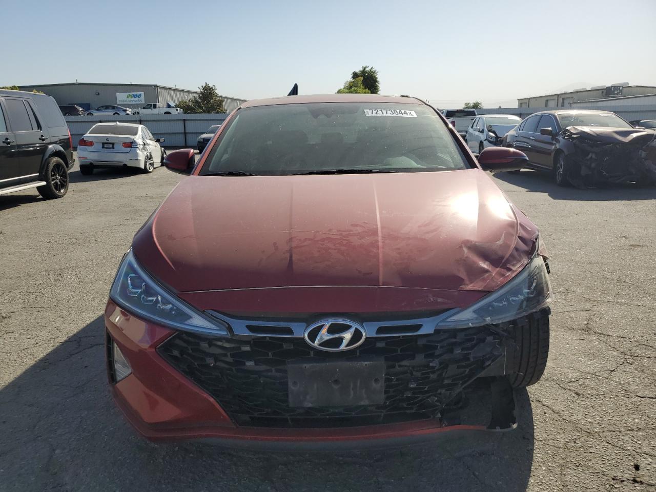 2019 Hyundai Elantra Sport VIN: KMHD04LB6KU834755 Lot: 72173844