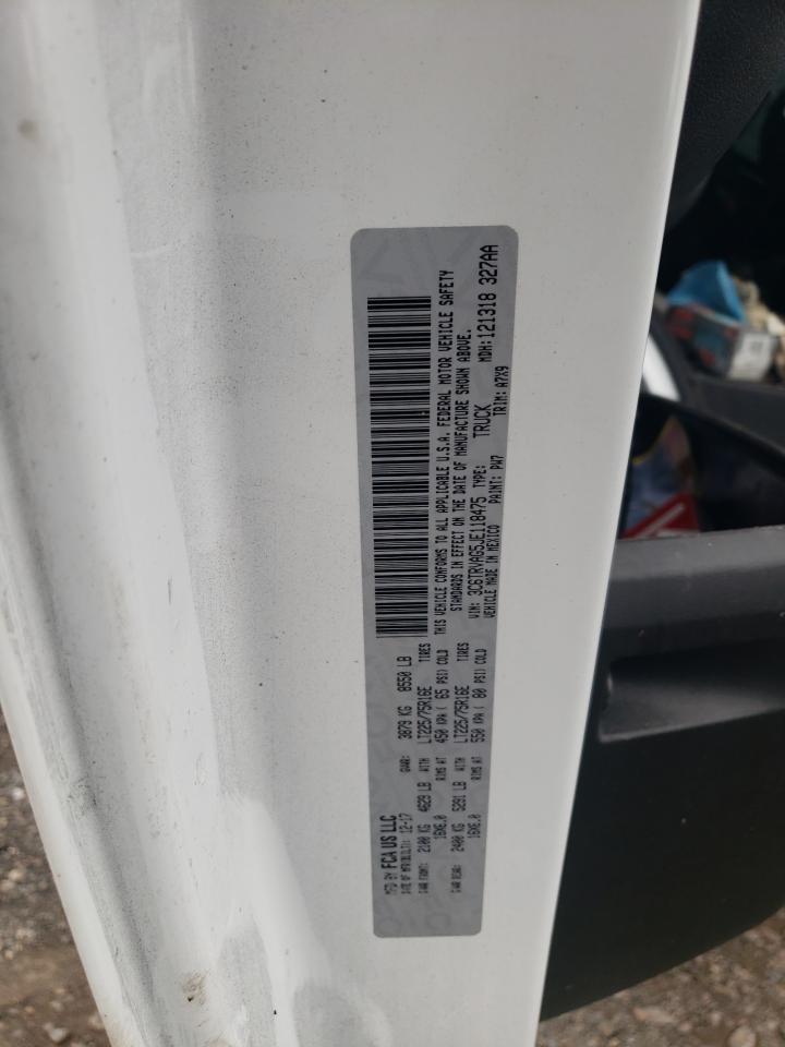 3C6TRVAG5JE118475 2018 Ram Promaster 1500 1500 Standard