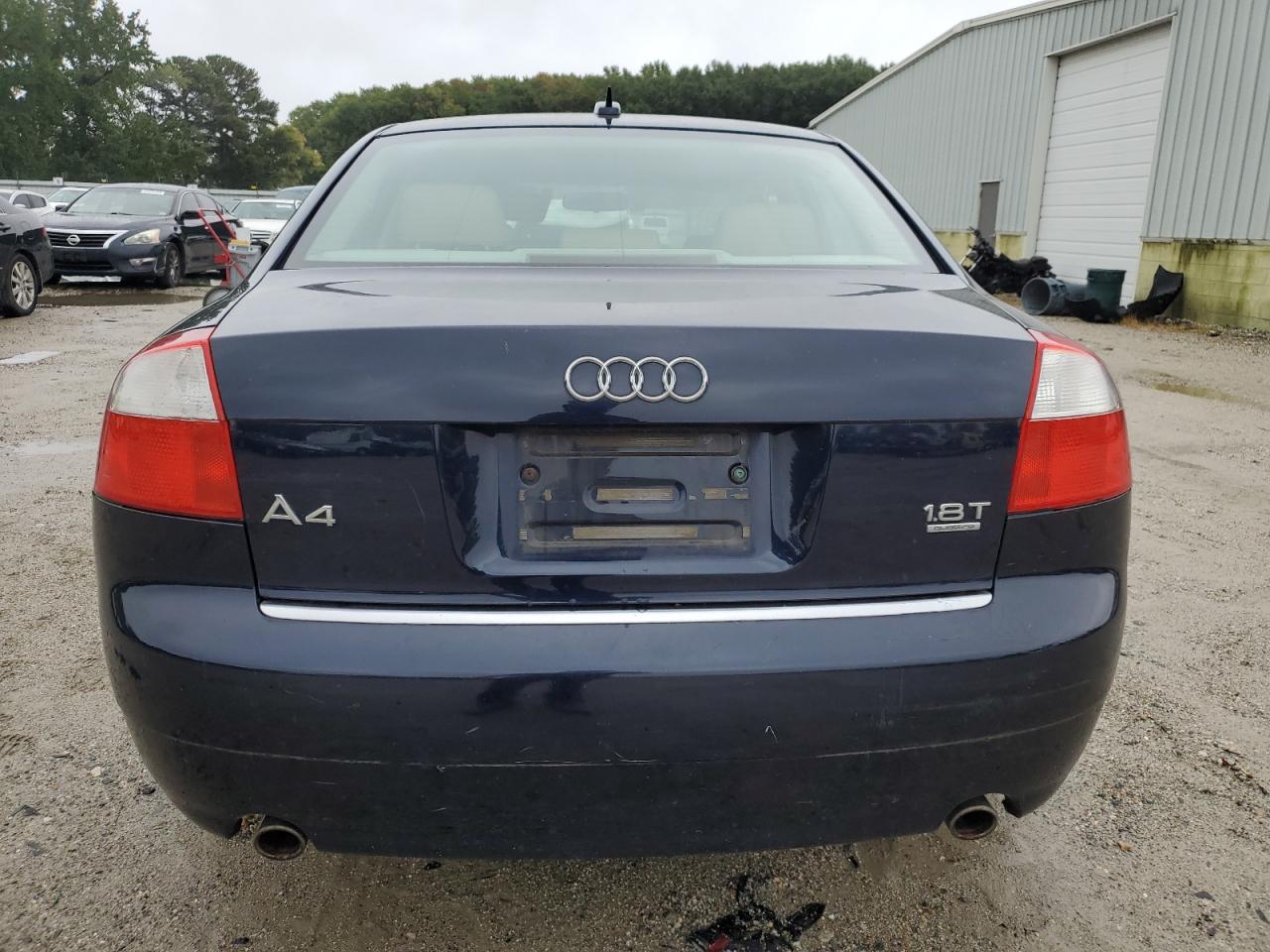 2005 Audi A4 1.8T Quattro VIN: WAULC68E25A078995 Lot: 71750644