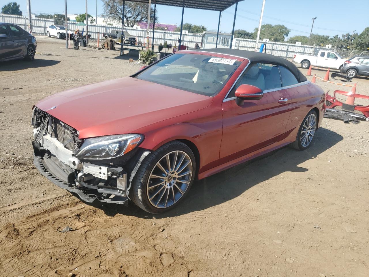 WDDWK4JB5HF538185 2017 MERCEDES-BENZ C CLASS - Image 1