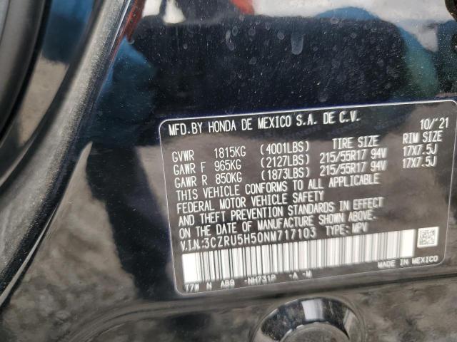 3CZRU5H50NM717103 Honda HR-V EX 13