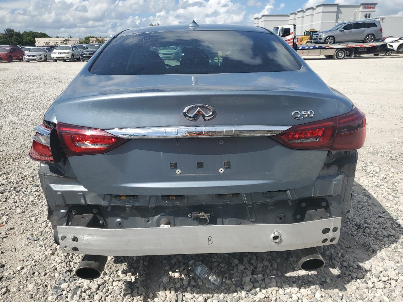 2019 Infiniti Q50 Luxe VIN: JN1EV7AP3KM542915 Lot: 72855894