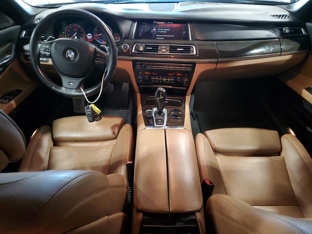 2014 BMW 750 I VIN: WBAYA8C56ED825110 Lot: 72921424