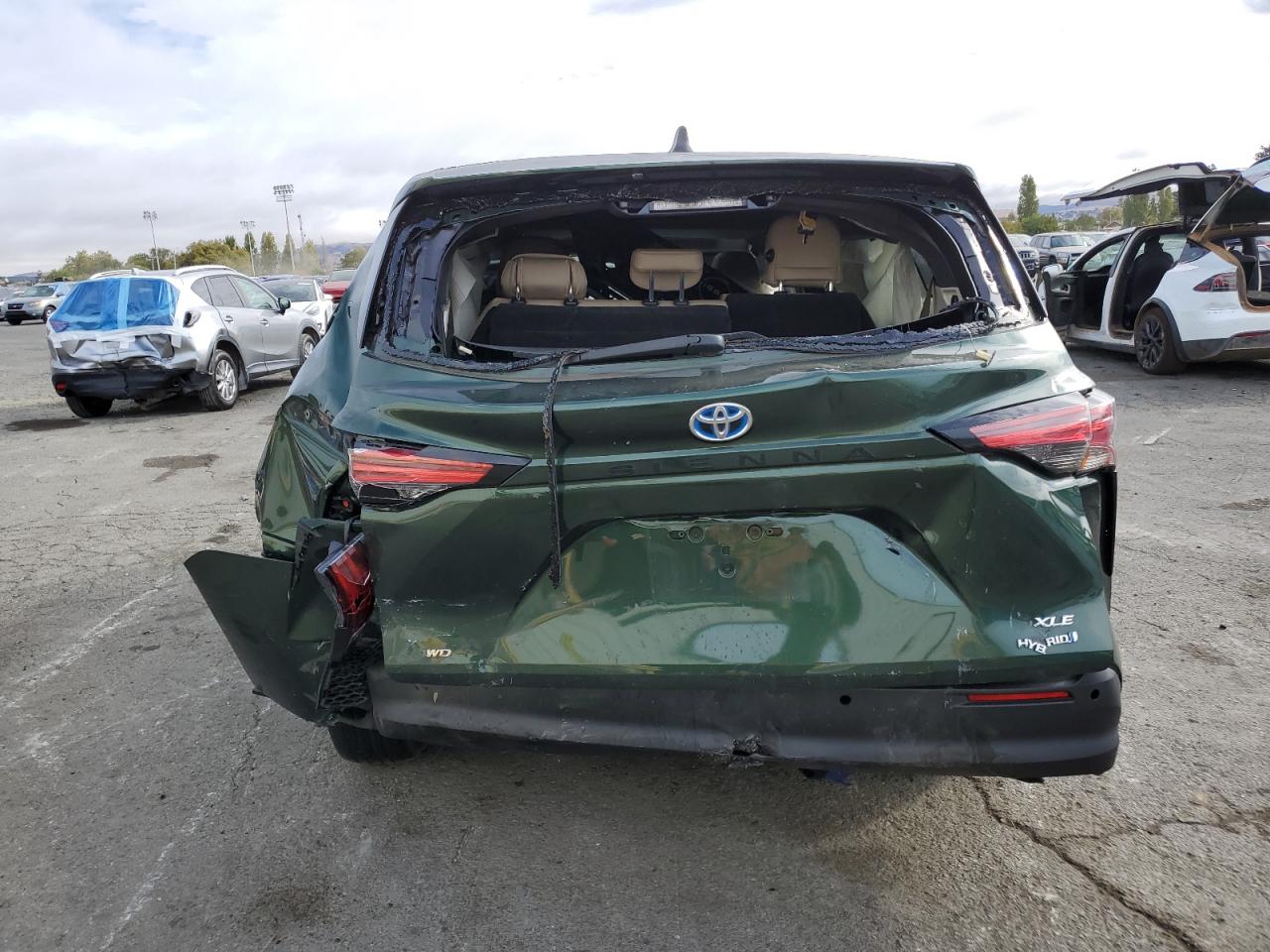 5TDYSKFC0MS002859 2021 Toyota Sienna Xle