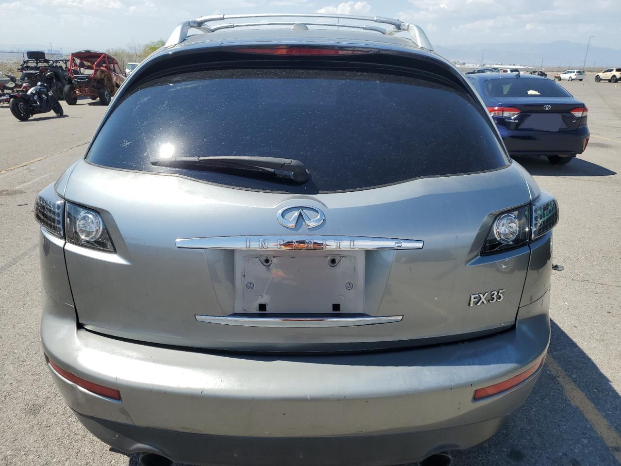 2006 Infiniti Fx35 VIN: JNRAS08UX6X105618 Lot: 70904684