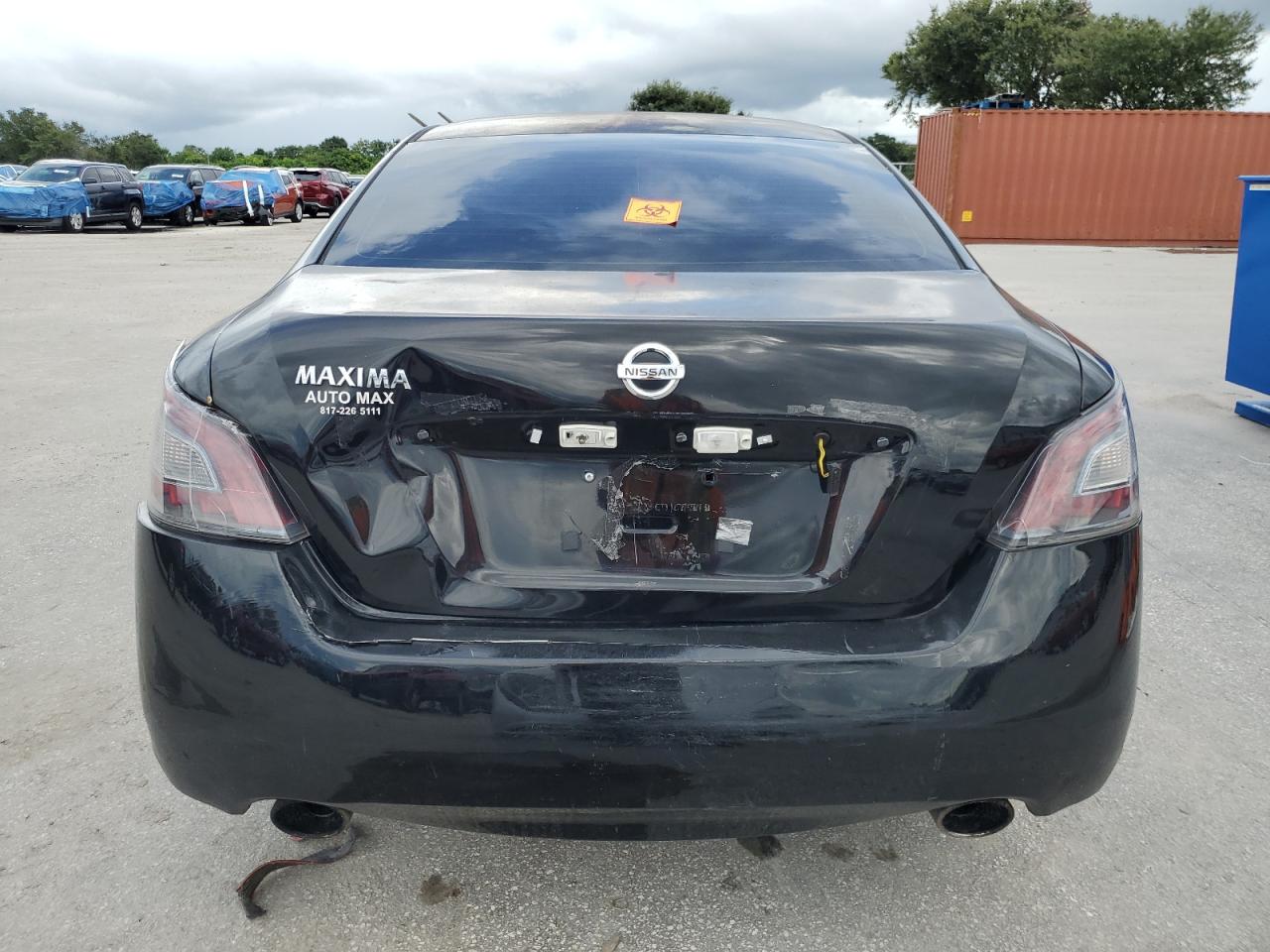 2012 Nissan Maxima S VIN: 1N4AA5AP7CC823690 Lot: 70656884