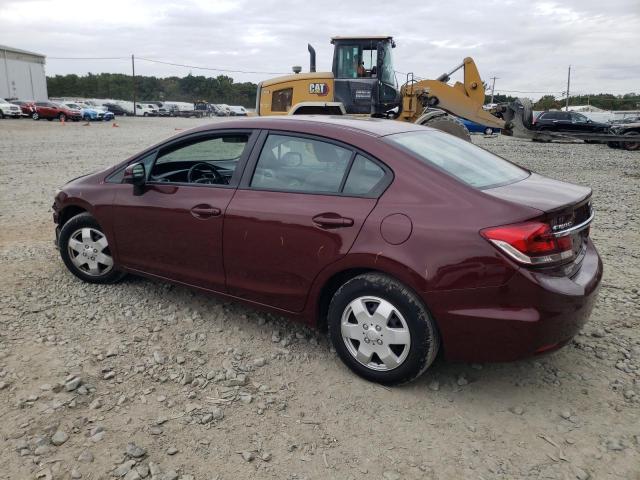  HONDA CIVIC 2013 Burgundy