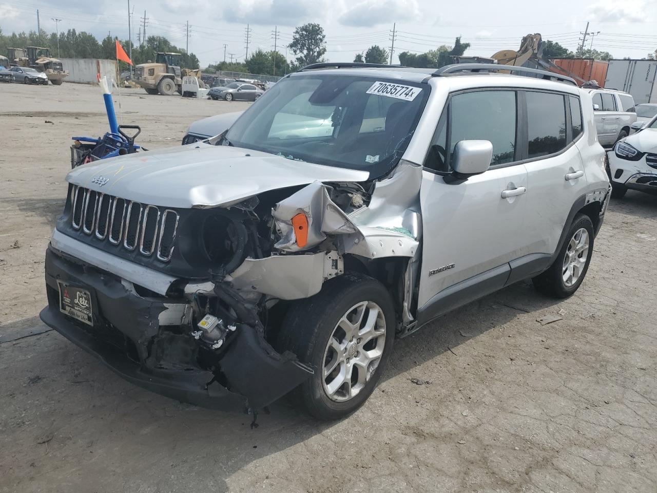 2018 Jeep Renegade Latitude იყიდება Bridgeton-ში, MO - All Over