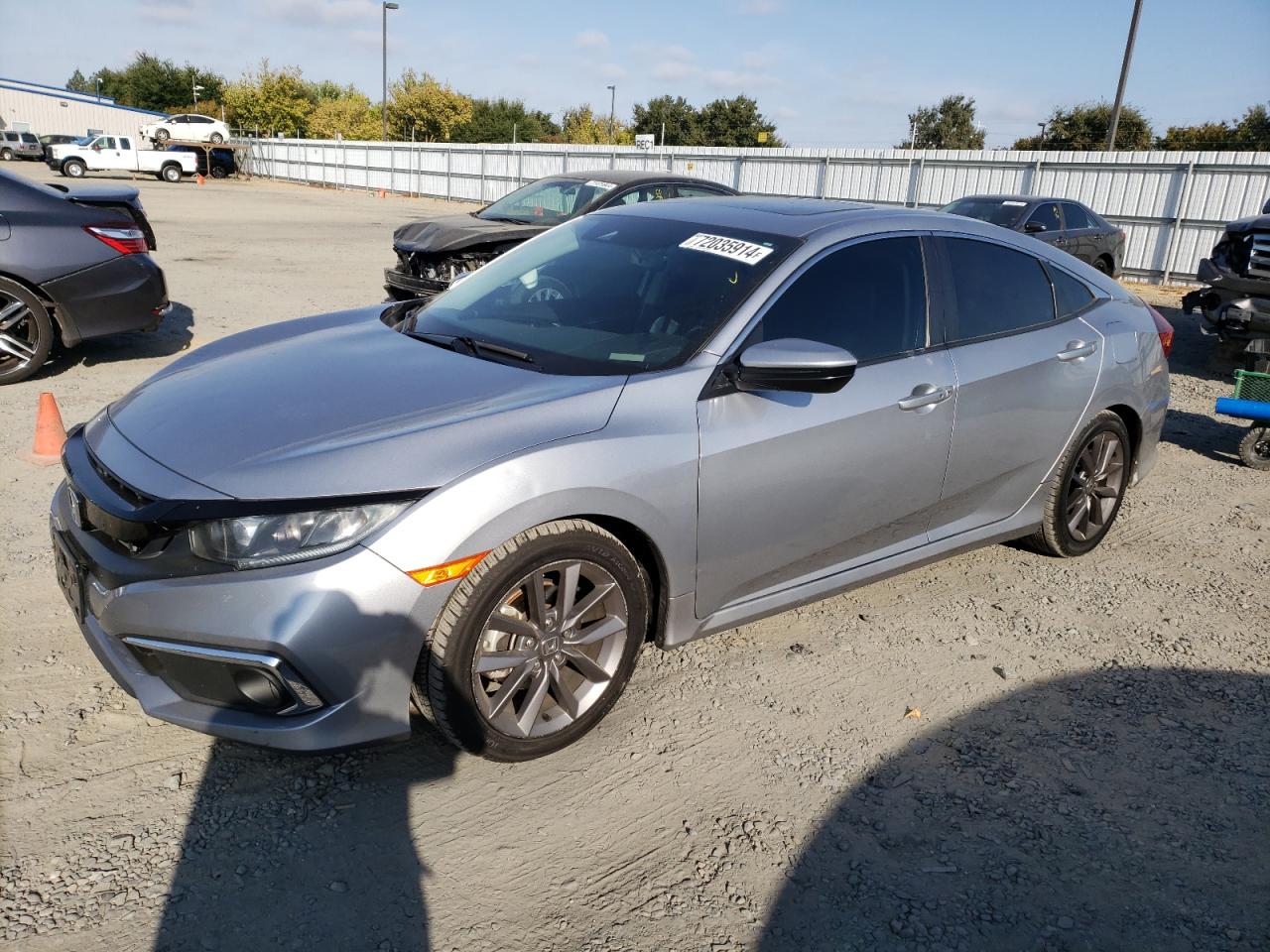 19XFC1F76LE220735 2020 Honda Civic Exl