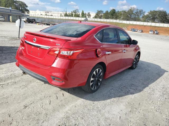  NISSAN SENTRA 2017 Czerwony