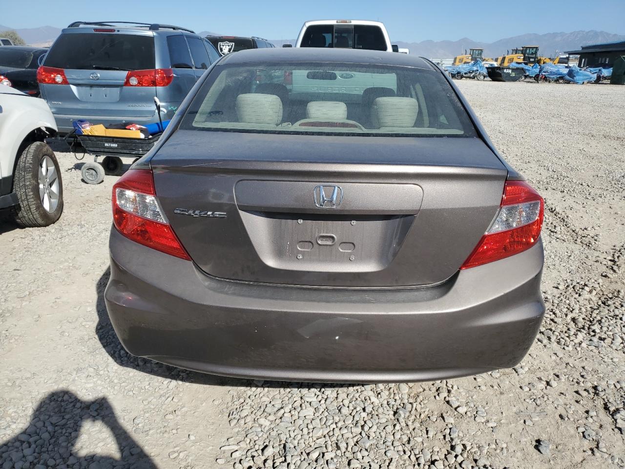 2012 Honda Civic Ex VIN: 2HGFB2F81CH538706 Lot: 72808354