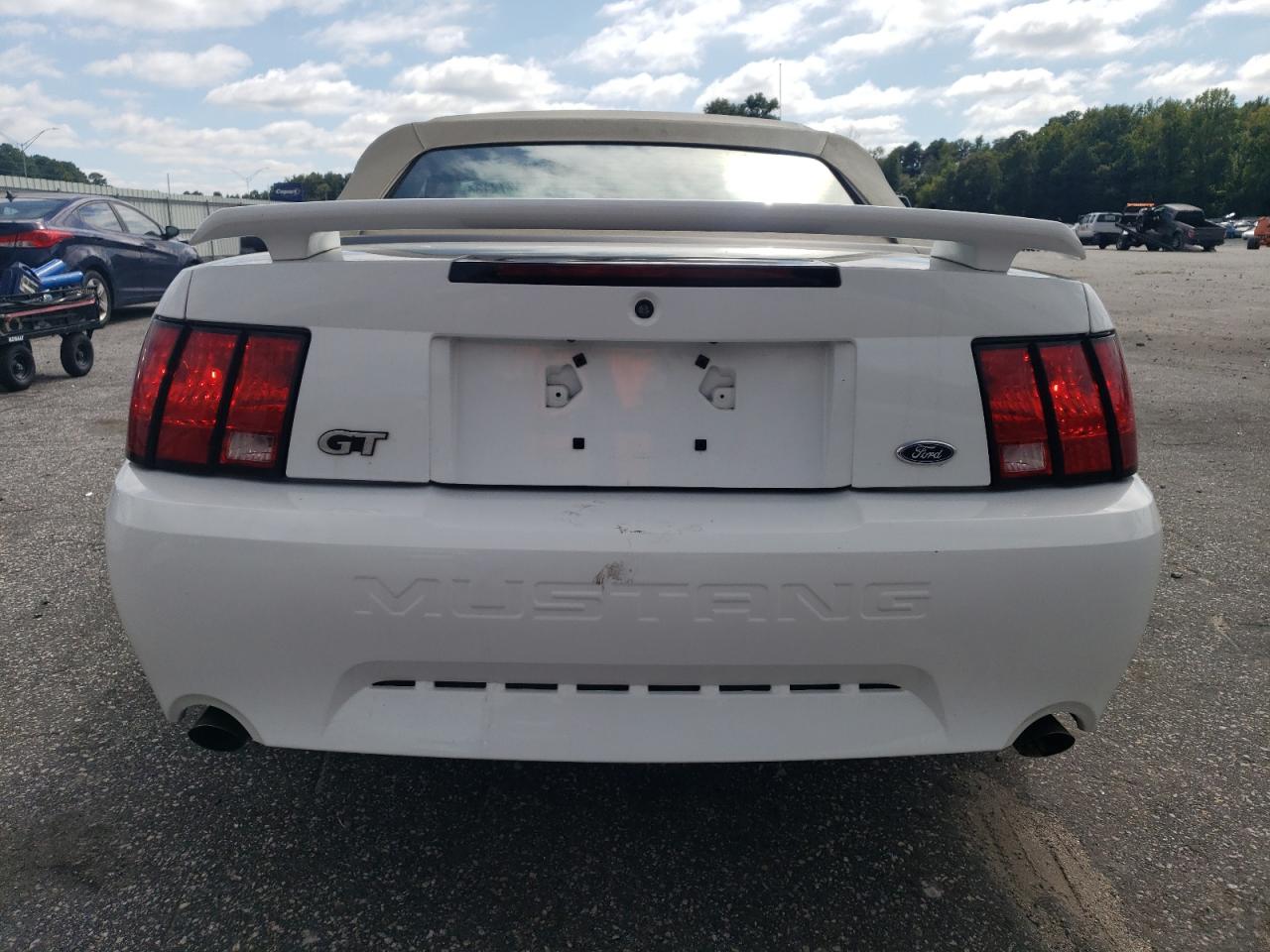 2004 Ford Mustang Gt VIN: 1FAFP45X84F129230 Lot: 71272134