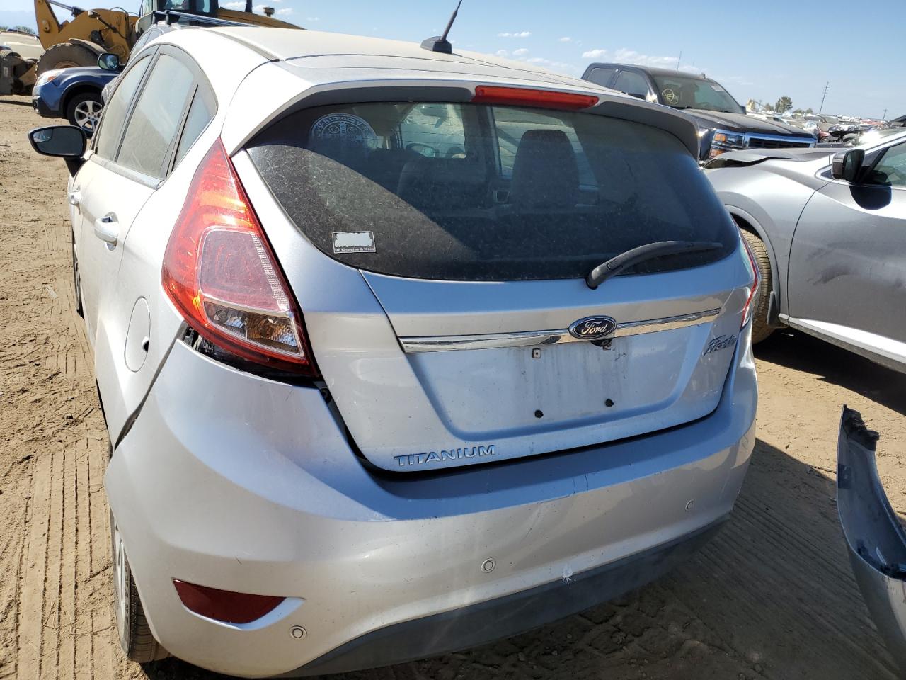 2017 Ford Fiesta Titanium VIN: 3FADP4FJ5HM123974 Lot: 71977364