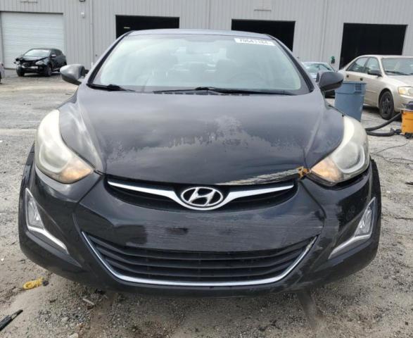 Sedans HYUNDAI ELANTRA 2015 Czarny