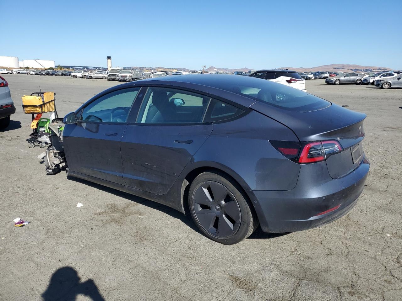 VIN 5YJ3E1EB3NF345420 2022 TESLA MODEL 3 no.2