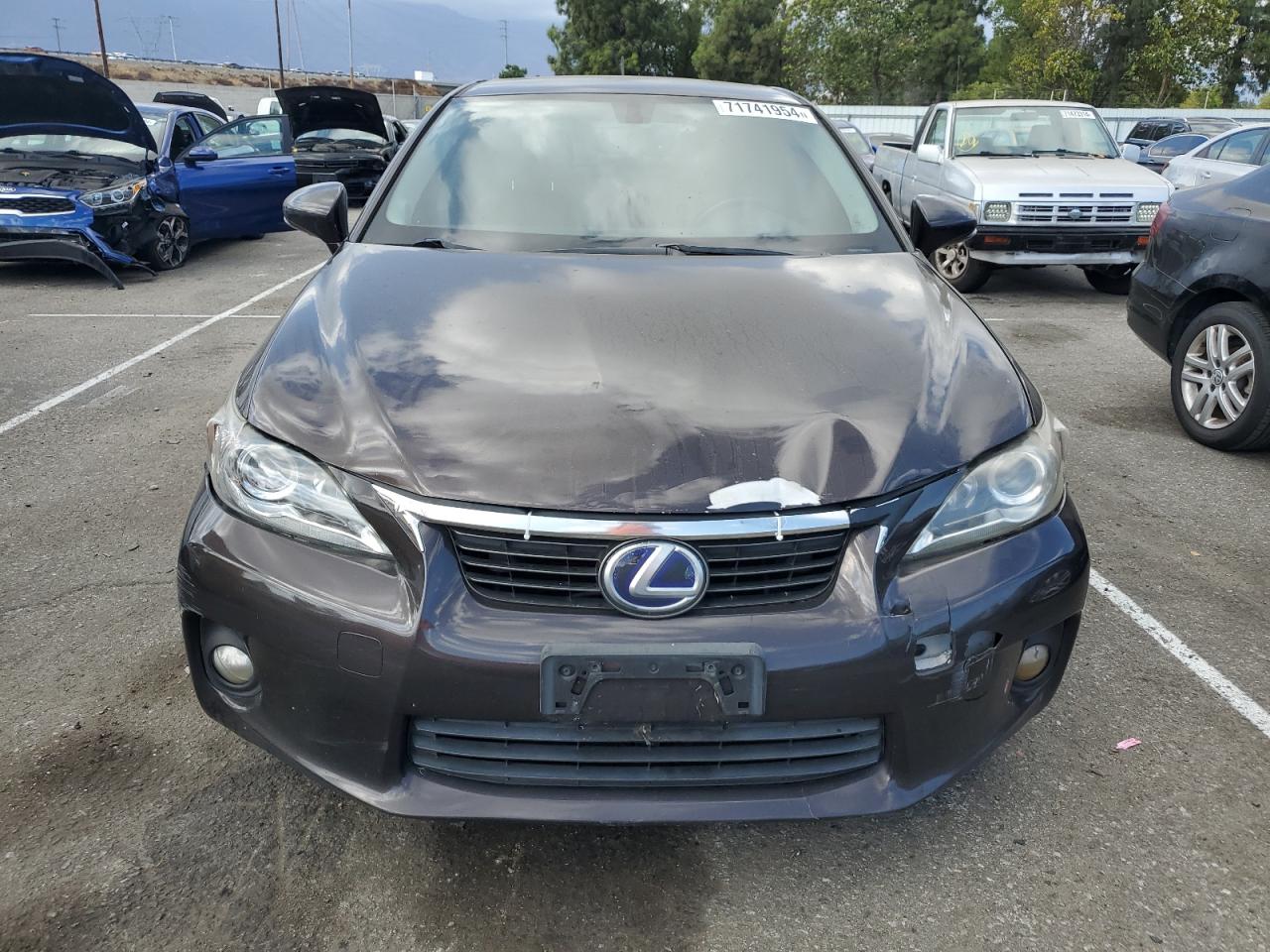 VIN JTHKD5BH0D2142029 2013 LEXUS CT 200 no.5