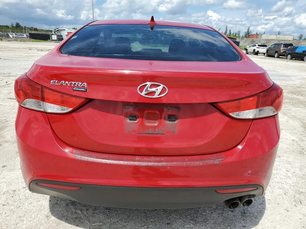 2013 Hyundai Elantra Coupe Gs VIN: KMHDH6AEXDU012187 Lot: 71503424