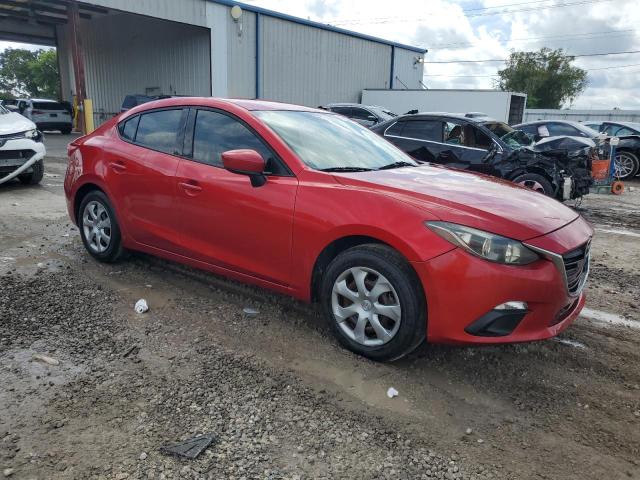  MAZDA 3 2015 Червоний