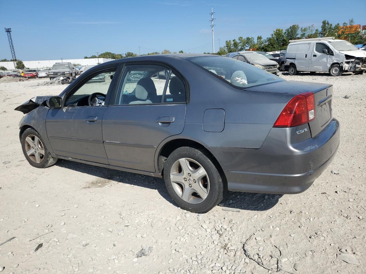 2004 Honda Civic Ex VIN: 2HGES26734H607755 Lot: 71873634