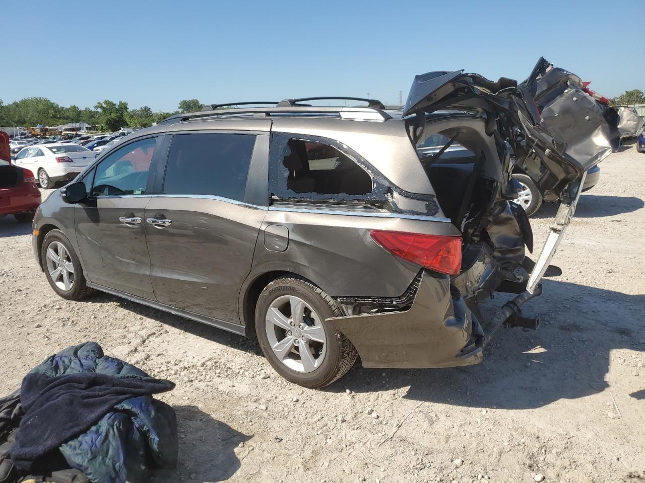 2019 Honda Odyssey Exl VIN: 5FNRL6H72KB121796 Lot: 70225614