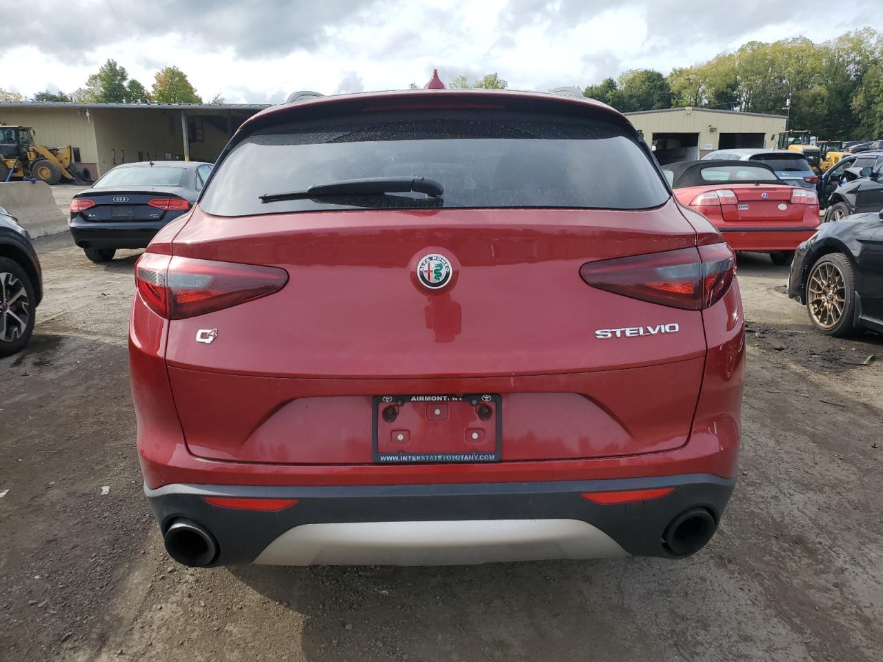 2018 Alfa Romeo Stelvio Ti Sport VIN: ZASFAKNN9J7C14881 Lot: 72778844