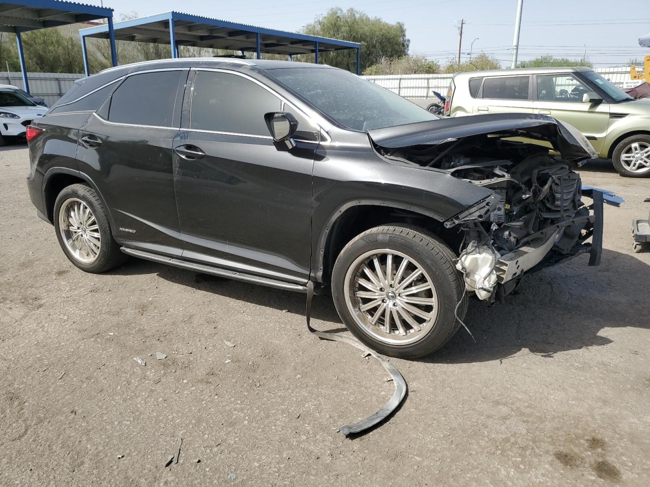 VIN 2T2BGMCAXJC027693 2018 LEXUS RX450 no.4