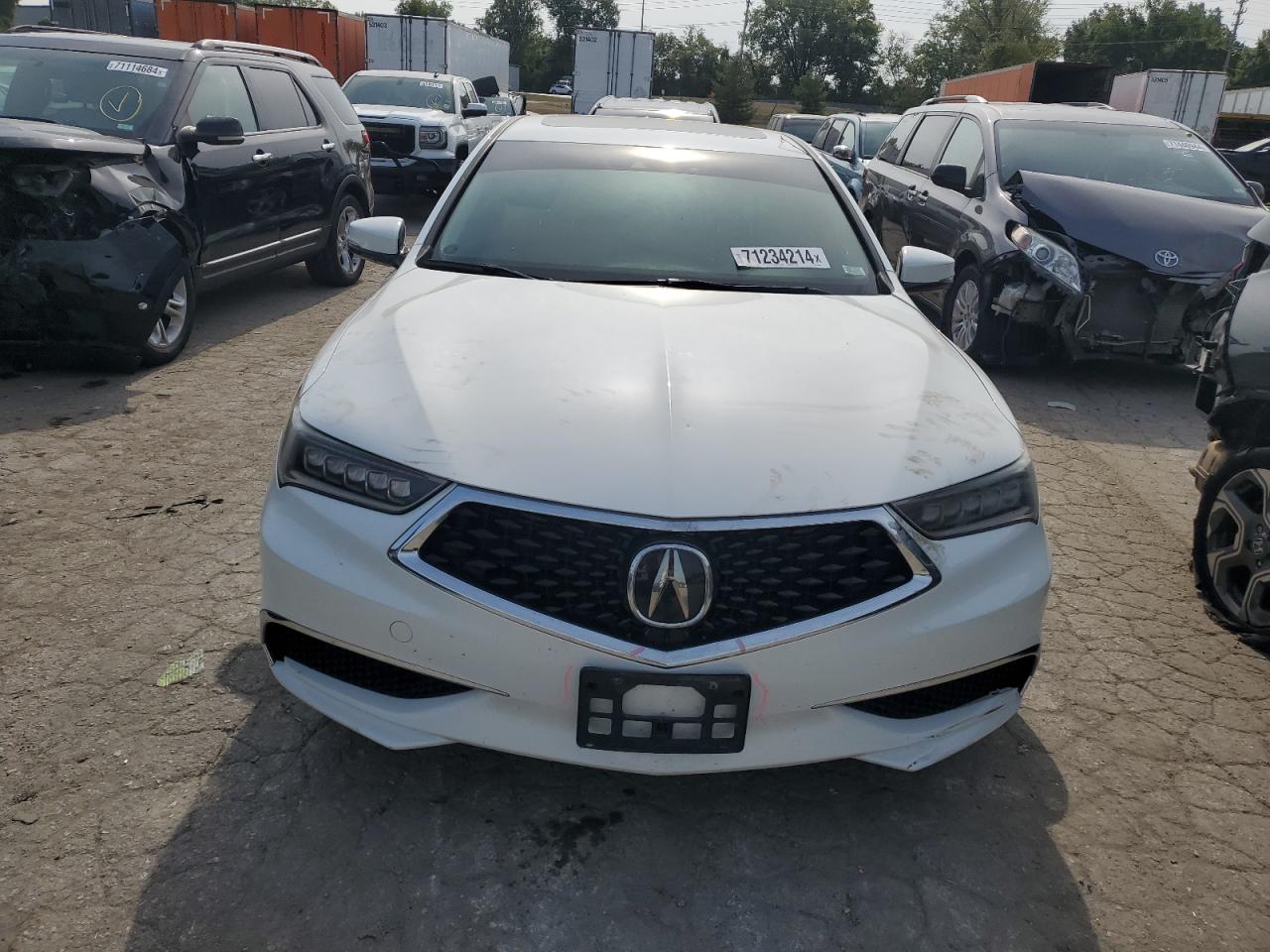 2018 Acura Tlx VIN: 19UUB2F36JA000977 Lot: 71234214