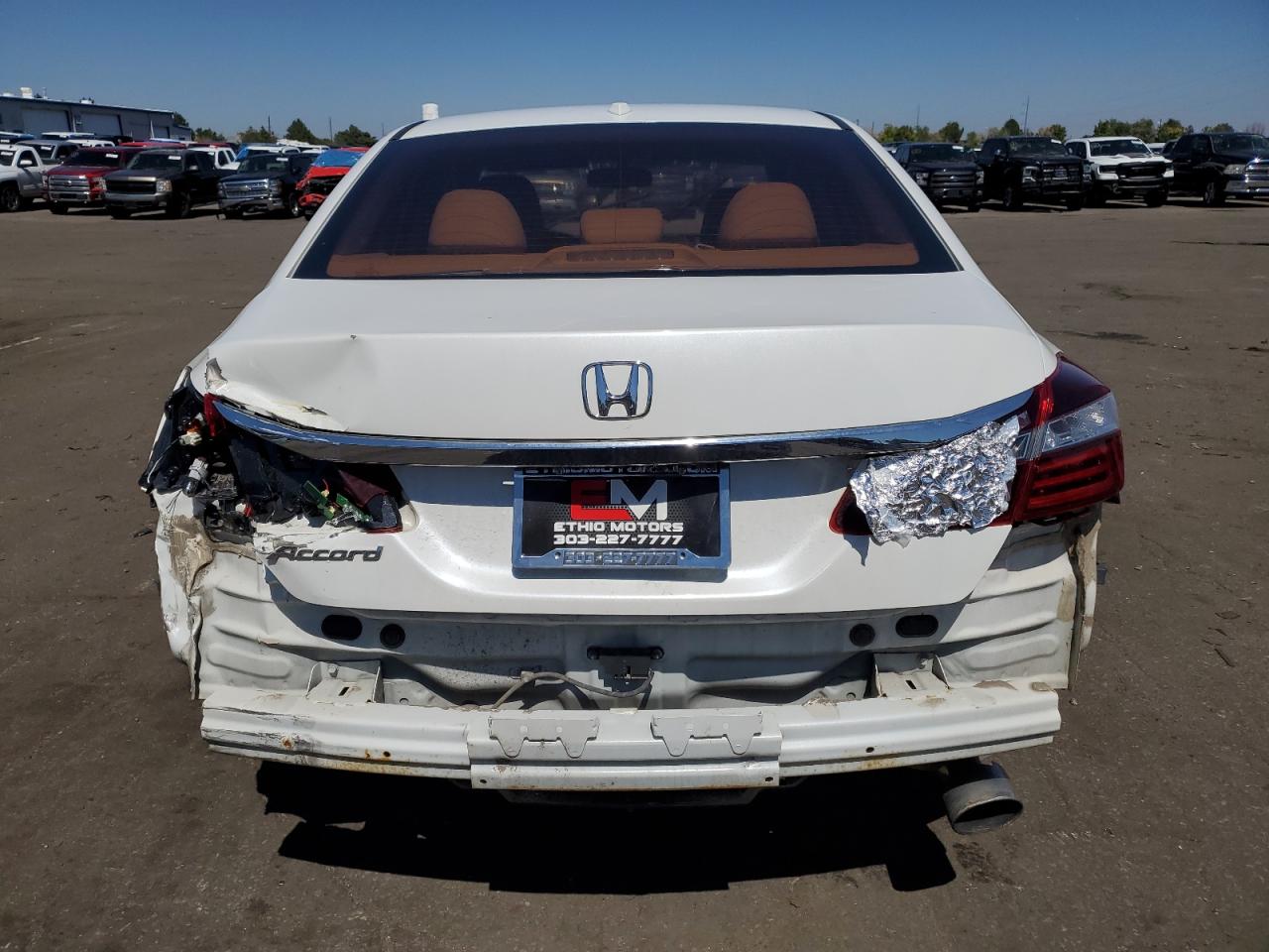 1HGCR2F80GA001845 2016 Honda Accord Exl