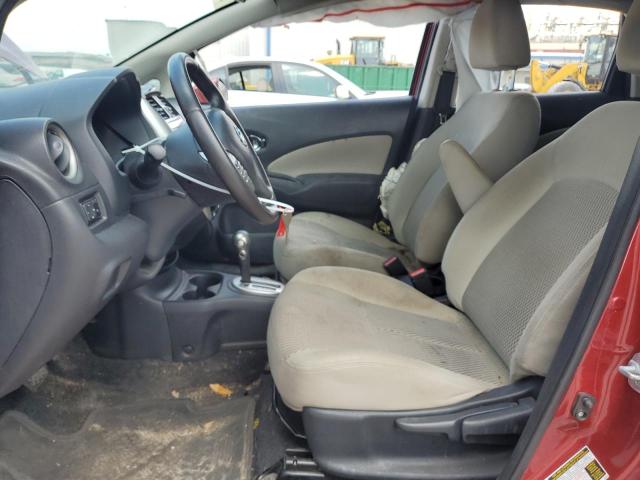  NISSAN VERSA 2016 Burgundy