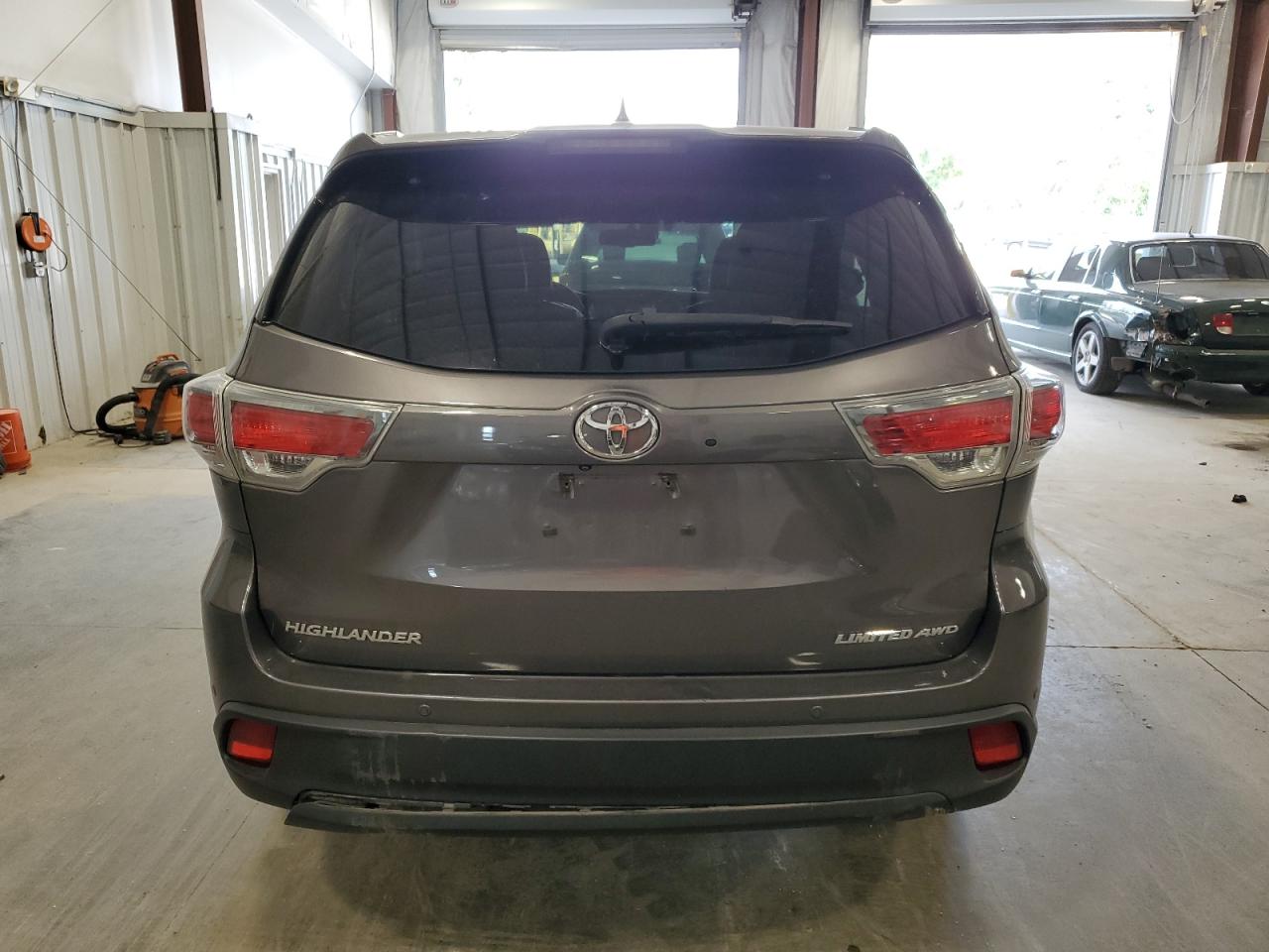 5TDDKRFH9GS294888 2016 Toyota Highlander Limited