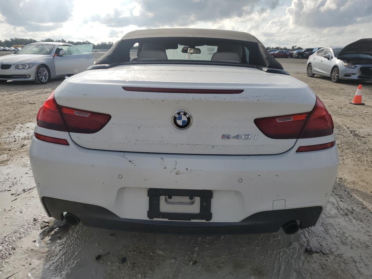 2015 BMW 640 I VIN: WBALW7C53FD595971 Lot: 73834624