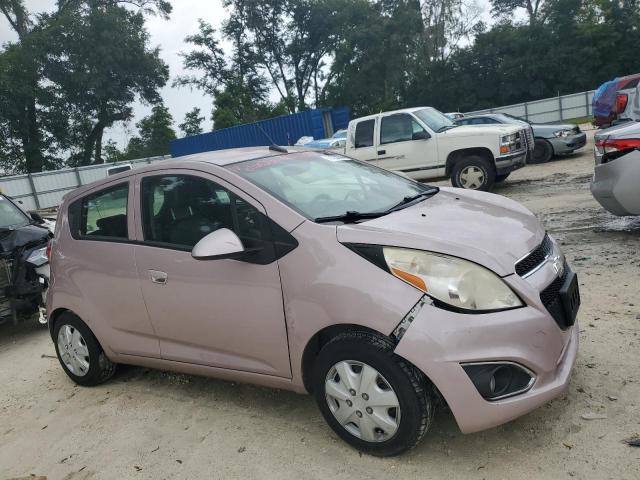 Hatchbacks CHEVROLET SPARK 2013 Różowy