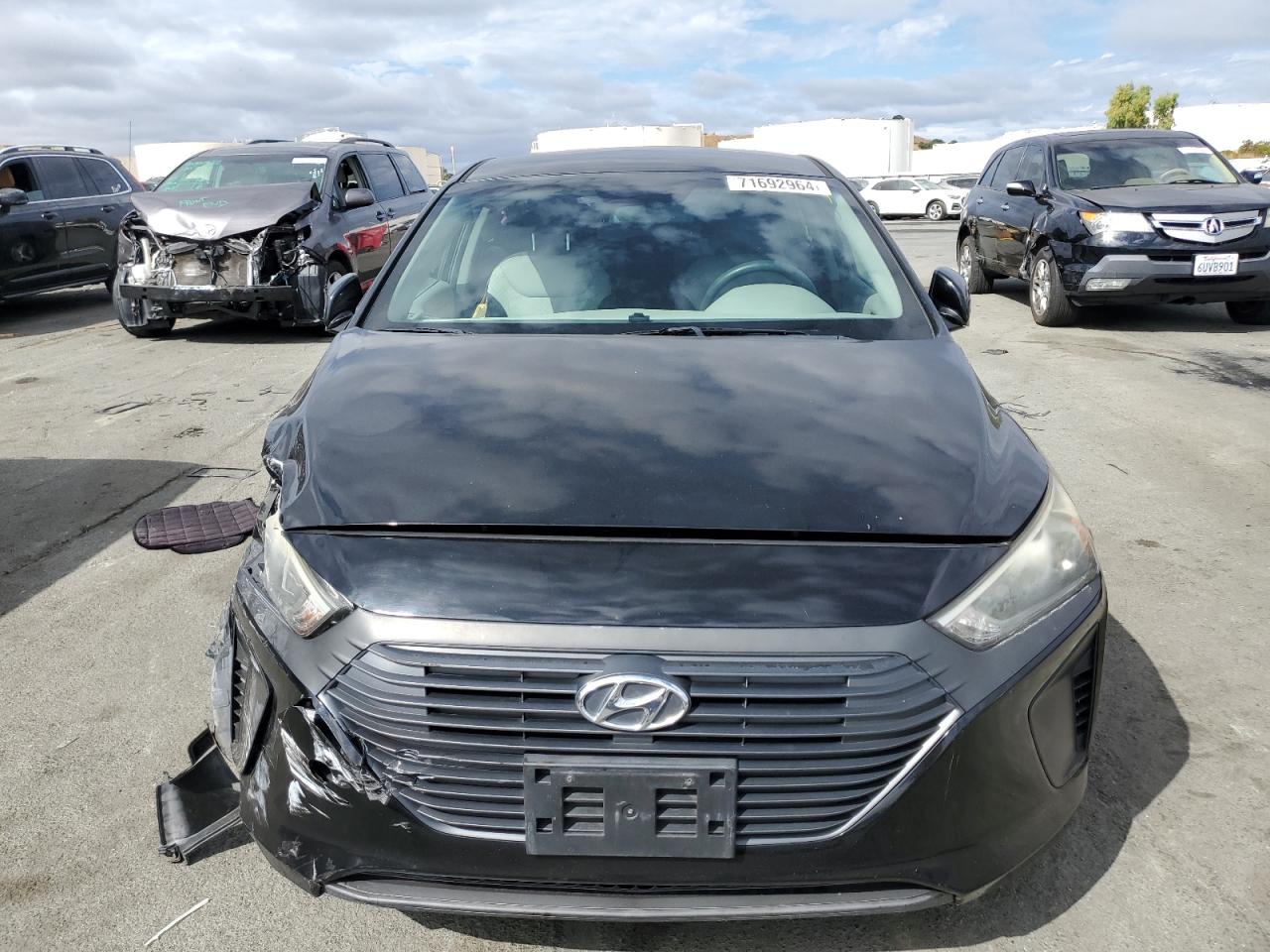 2017 Hyundai Ioniq Blue VIN: KMHC65LC3HU036943 Lot: 71692964