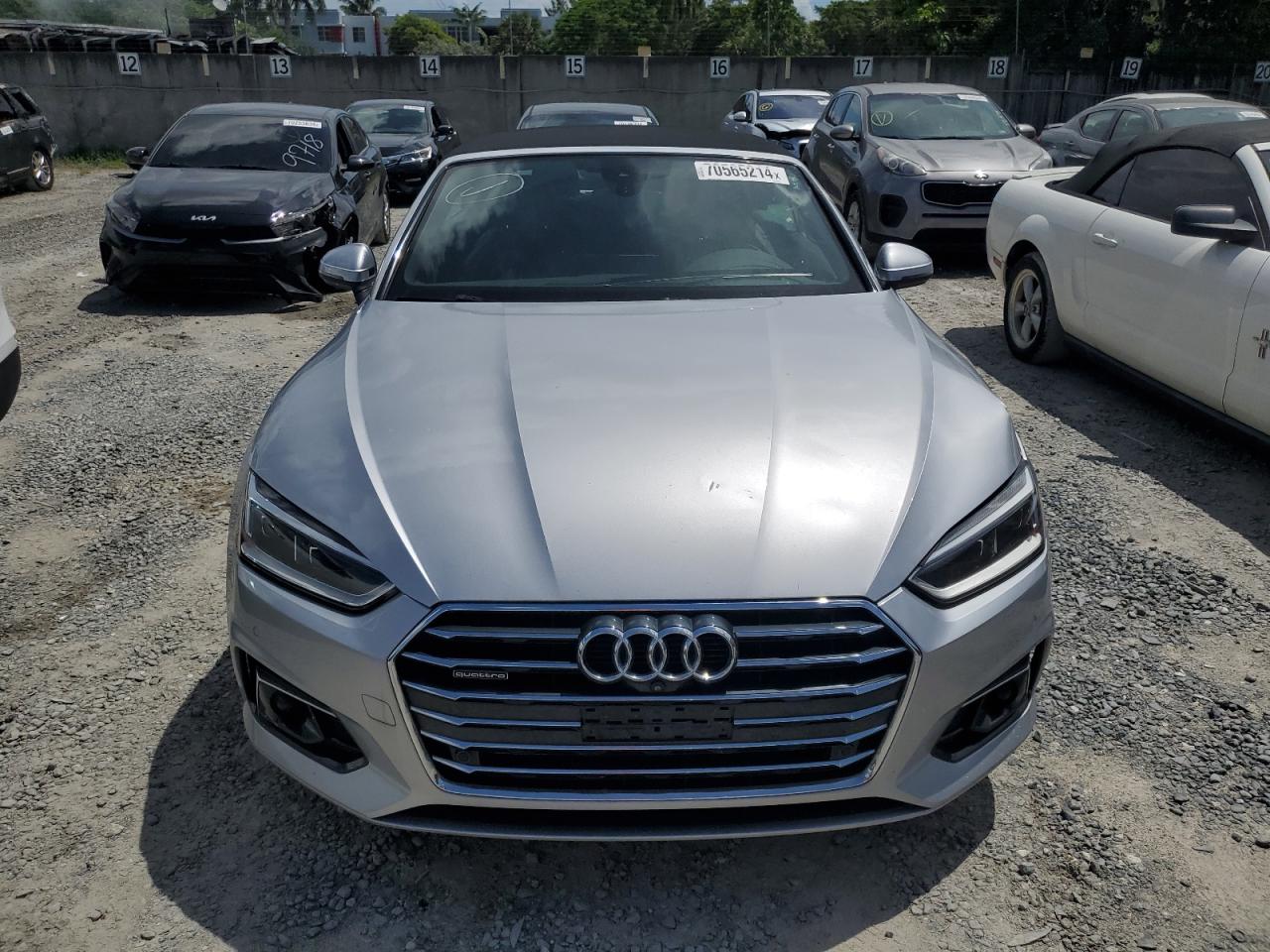 2018 Audi A5 Prestige VIN: WAU2NGF55JN012720 Lot: 70565214