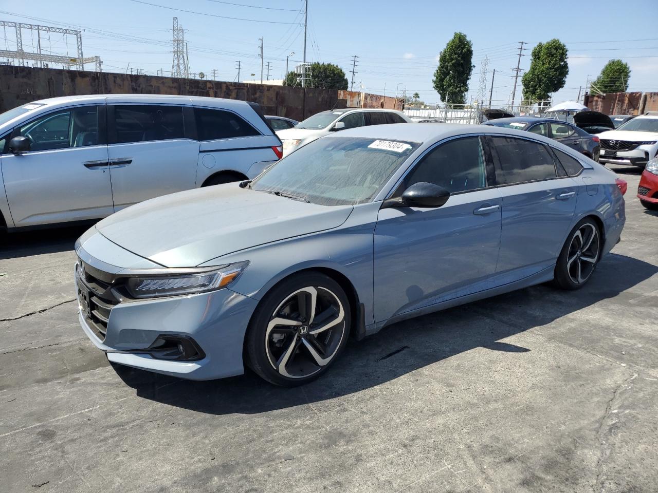 2022 Honda Accord Sport VIN: 1HGCV1F30NA069845 Lot: 70179304