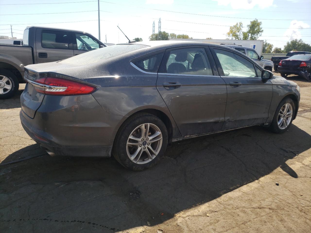 2018 Ford Fusion Se VIN: 3FA6P0H75JR269982 Lot: 71718084