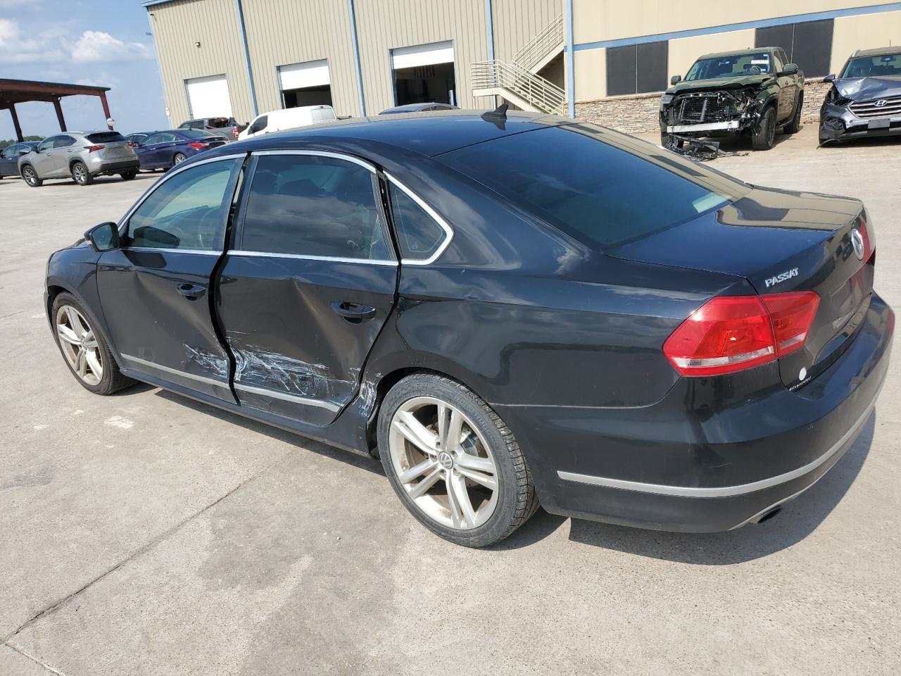 2015 Volkswagen Passat Se black null gas 1VWBT7A3XFC010525 photo #3