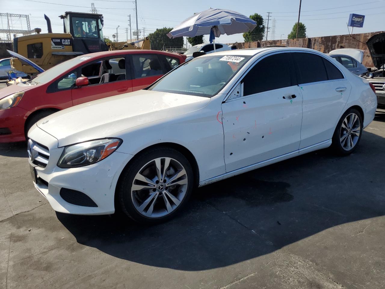 55SWF4JB7JU282090 2018 MERCEDES-BENZ C CLASS - Image 1