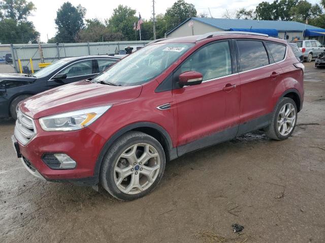  FORD ESCAPE 2018 Czerwony