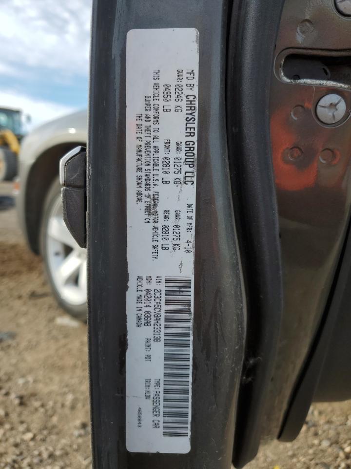 2010 Chrysler 300 Touring VIN: 2C3CA5CV8AH233138 Lot: 71415434