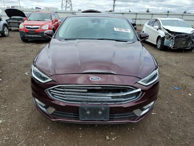  FORD FUSION 2017 Burgundy