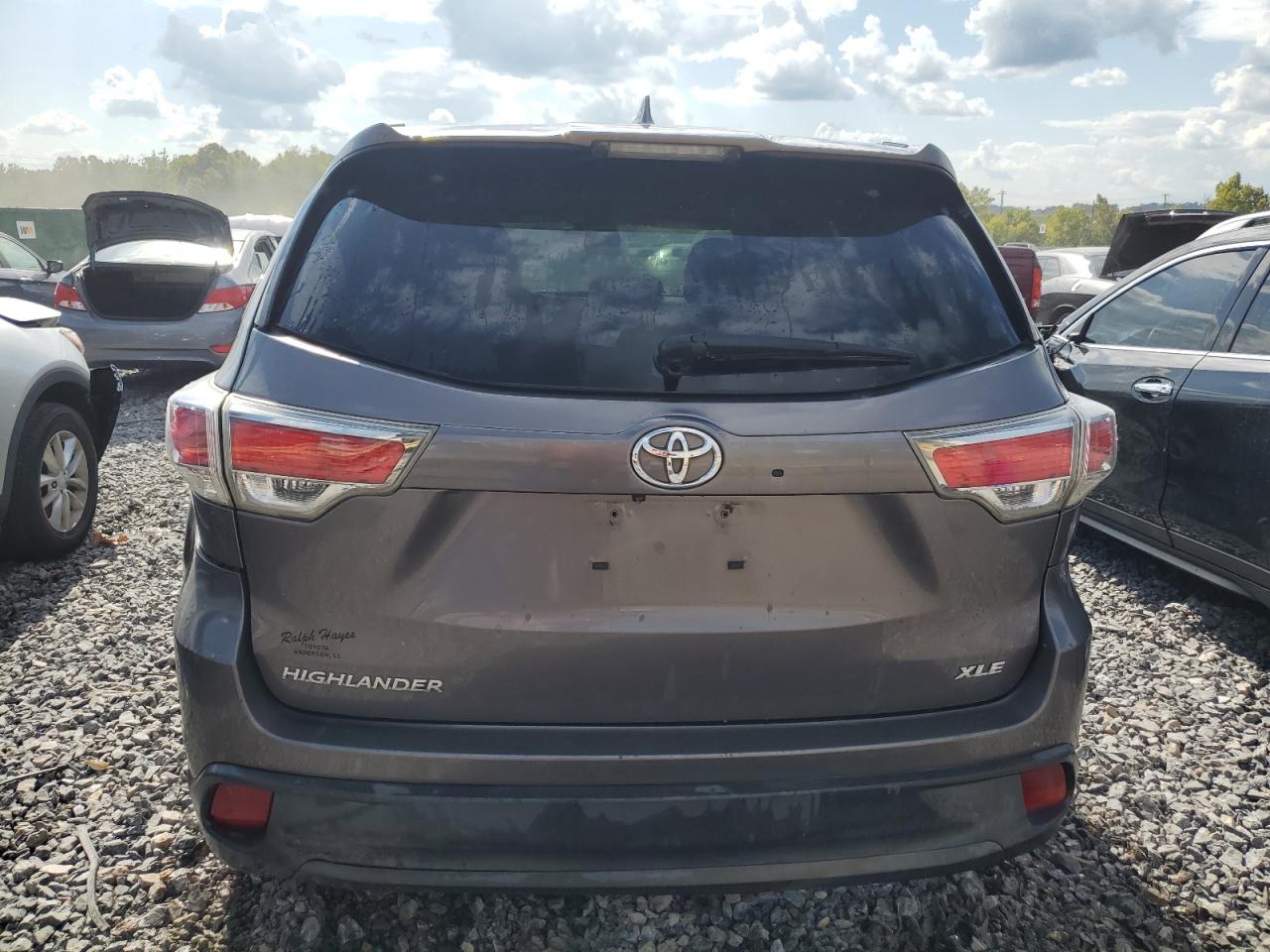 VIN 5TDKKRFH3GS501931 2016 TOYOTA HIGHLANDER no.6