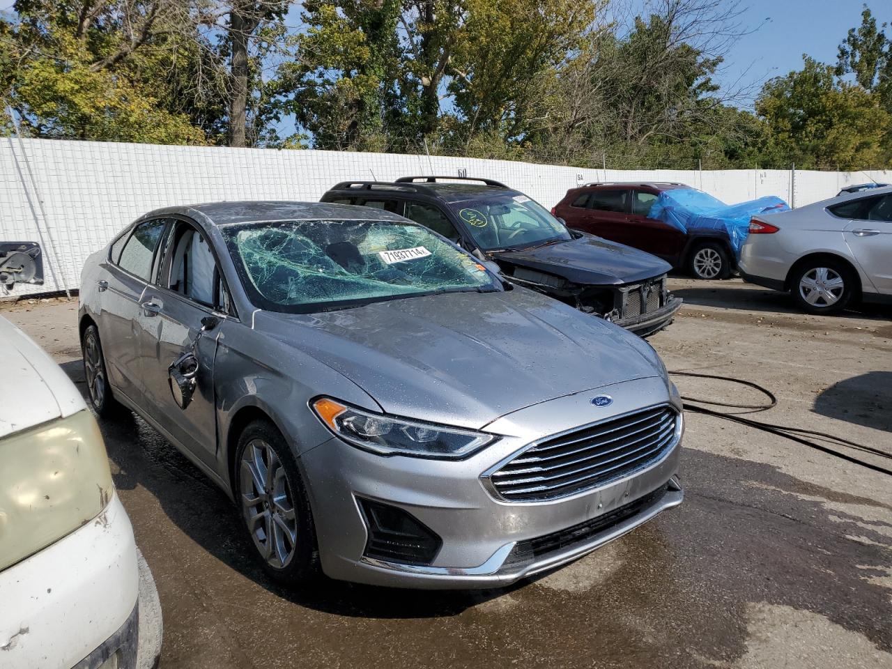 2020 Ford Fusion Sel VIN: 3FA6P0CD3LR116338 Lot: 71937714