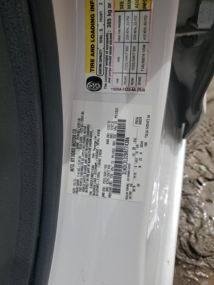 3LNDL2L32BR774386 2011 Lincoln Mkz Hybrid