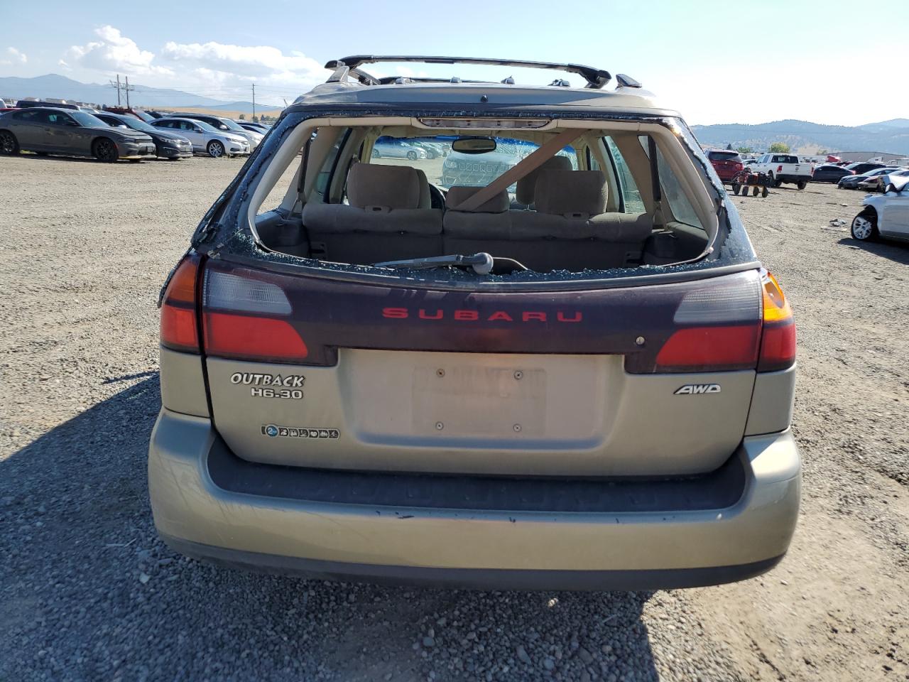 2004 Subaru Legacy Outback H6 3.0 Special VIN: 4S3BH815247635986 Lot: 69106364